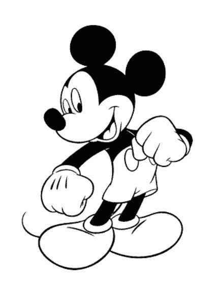 Curiosos Dibujos De Mickey Mouse A Lapiz Para Ni Os A Os Personajes