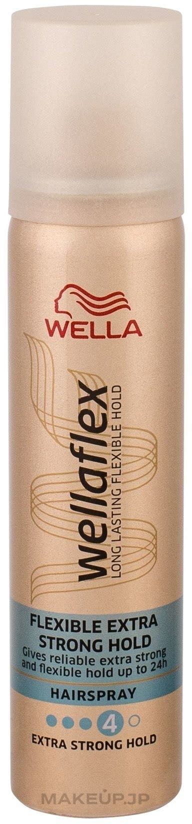 Wella Wellaflex Flexible Extra Strong Hold Hair Spray Makeup Jp