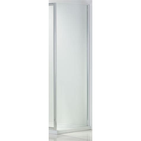 4bathrooms 800mm S6 Semi Frameless Shower Enclosure Side Panel Chrome