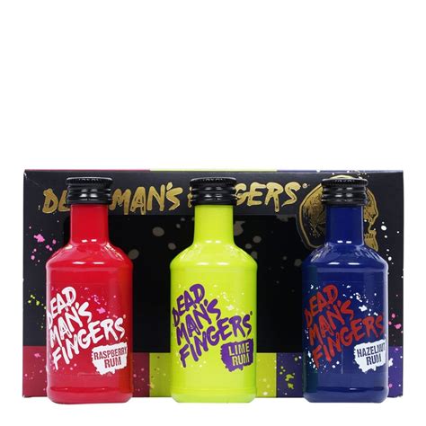 Dead Mans Fingers Rum Taster Pack 3x5cl Miniatures T Ideas From