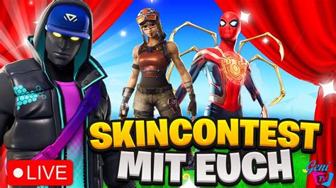 Fortnite Skin Contest Live Geni Sagt Abozocken Battle Royale Coustom