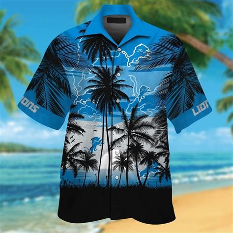 Miller Lite Style Hawaiian Shirt