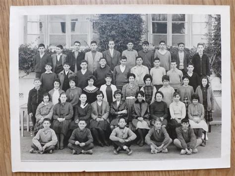 Photo De Classe Classe De 6eme Ou 5eme De 1962 Lycee Mixte De Boufarik