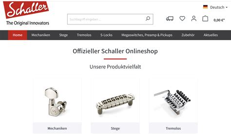 Official Schaller webshop. Buy all Schaller products directly from the ...