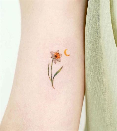 110 Amazing Daffodil Tattoo Designs With Meanings And Ideas Body