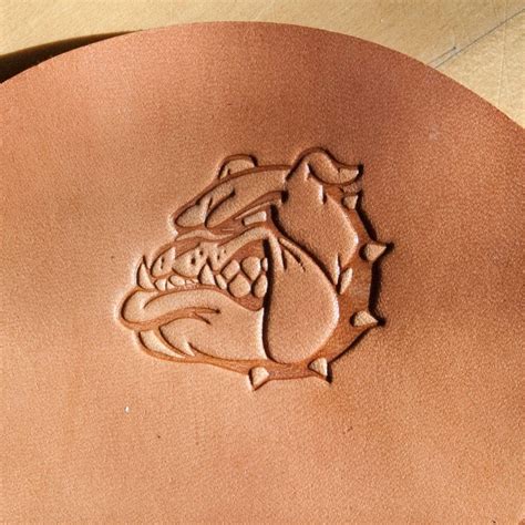 Delrin Leather Stamp Angry Dog Etsy Leather Stamps Angry Dog Stamp