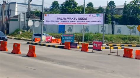 Exit Tol Bocimi Tahap Terbaru September Youtube