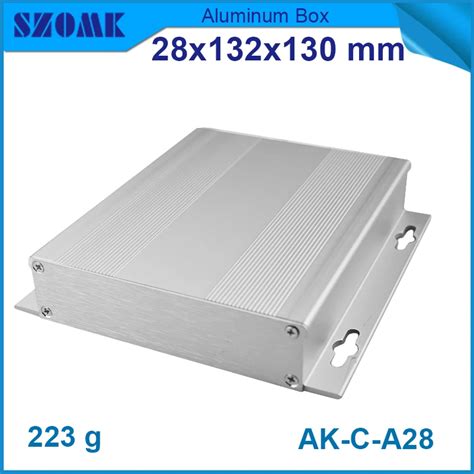 4 pcs/lot aluminum box custom box metal enclosures aluminium box ...