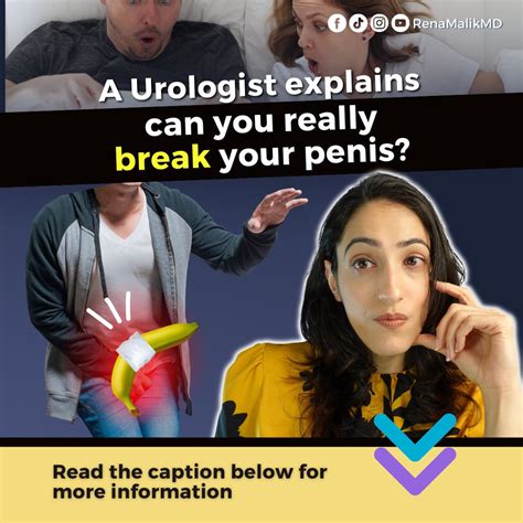 Rena Malik MD Urologist On Twitter Can You Really Break Your Penis