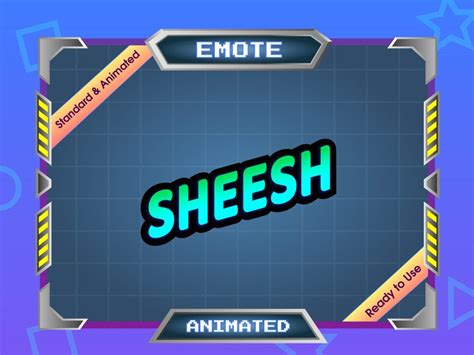 Animated Emote for Streamer Twitch Emote Discord Emote SHEESH - Etsy