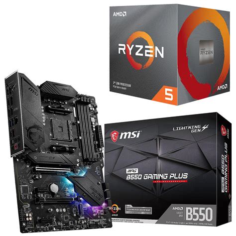 Kit Upgrade PC AMD Ryzen 5 3600 MSI MPG B550 GAMING PLUS Kit