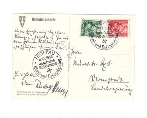 Germany Wwii Era Propaganda Postal Card Wir Danken Unserm Furher