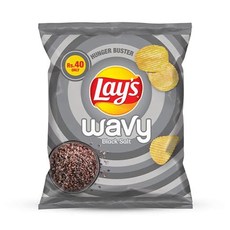 Buy Lays Wavy Black Salt 26g Online At Best Price In Pakistan Naheedpk