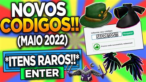 Todos Novos Codigos Do Roblox Novos Codigos Promocionais Promo