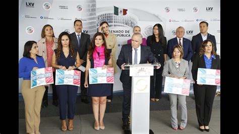 Conferencia De Prensa Concedida Por Las Y Los Senadores Del Pan Youtube