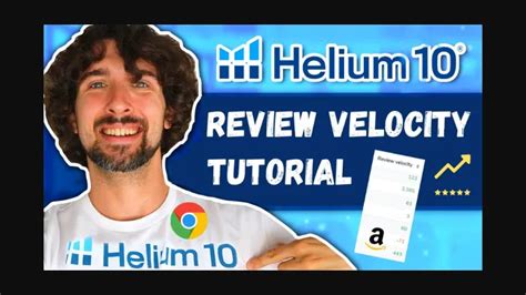 Boost Your Amazon Reviews with Helium 10's Review Velocity Tab