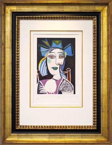 Buste De Femme Au Chapeau Bleu Par Pablo Picasso Sur Artnet