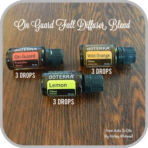 Doterra On Guard Fall Diffuser Blend Follow Me On Instagram