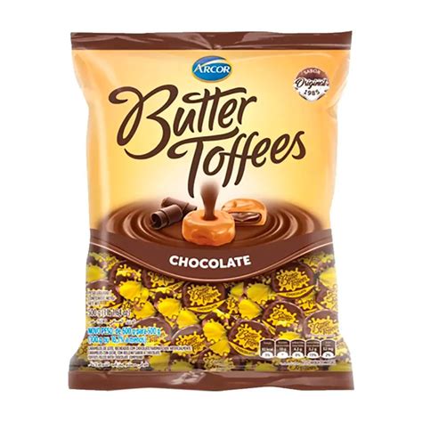 Bala Butter Toffes Chocolate 500g Bretas Supermercado