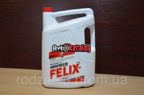 Купити Антифриз Тосол Felix 10л G-12 -40 червоний, ціна 886 ₴ - Prom.ua ...