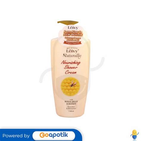 Leivy Shower Cream Naturally Nourishing With Royal Jelly Ml Pump