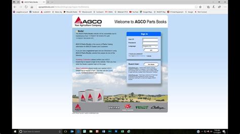 Agco Parts Online Parts Books For Massey Ferguson Agco Heritage