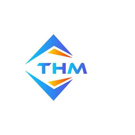 Thm Abstract Technology Logo Design On White Background Thm Creative