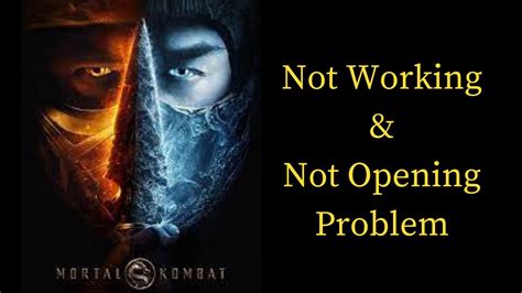 How To Fix Mortal Kombat Not Working Not Opening Problem In Android