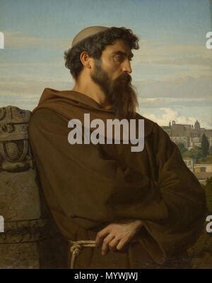 Alexandre Cabanel The Roman Monk Stock Photo Alamy