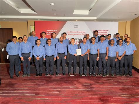 Toyota Kirloskar Motor Further Strengthens Relationship With Employees