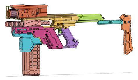 STL file Kang Tao - Cyberpunk weapon 🔫・3D print object to download・Cults