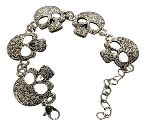 Pulsera Cráneos Góticos