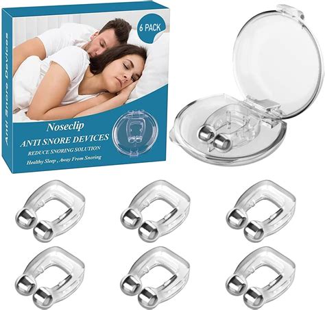 Kvk Anti Snoring Devices Silicone Magnetic Anti Snoring Nose Clip