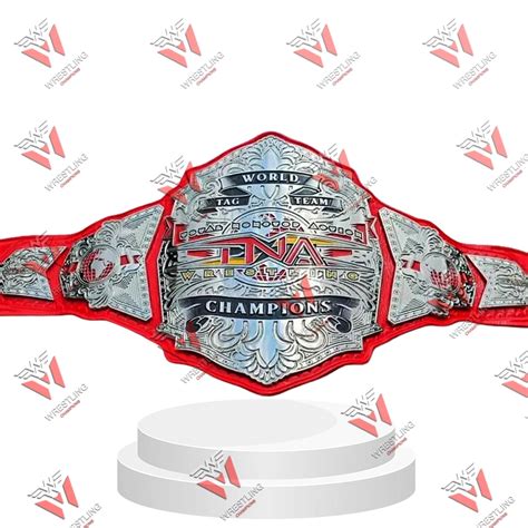 New TNA World Tag Team CNC 4MM 6MM Title Belt