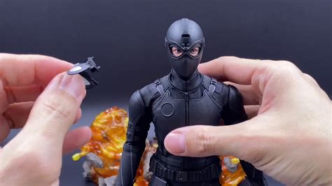 Hottoys Hot Toys MMS541蜘蛛人離家日蜘蛛人 潛行戰衣 豪華版 Spider Man Stealth Suit Deluxe Version 1 6