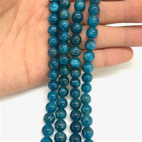 Blue Apatite Beads Mm Global Leisure Lounge