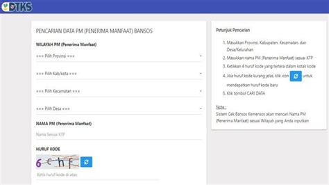 Panduan Cek Daftar Penerima Nominal Bansos Pkh Tahap Cair Ini