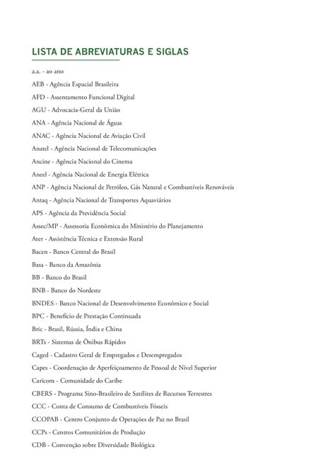 Lista De Abreviaturas E Siglas Exercícios Direito Docsity