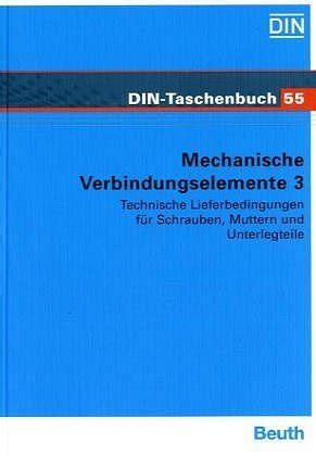 Din Taschenbuch Mechanische Verbindungselemente Din