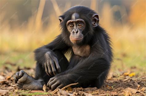 monkey  natural habitat premium ai generated image