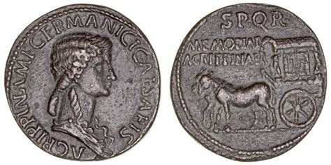 Biddr Pliego 60th Online Auction Lot 43 Imperio Romano Agripina