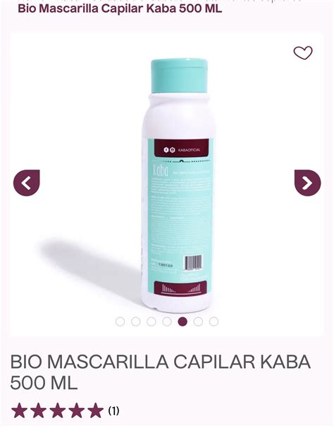 Bio Mascarilla Capilar Kaba Ml