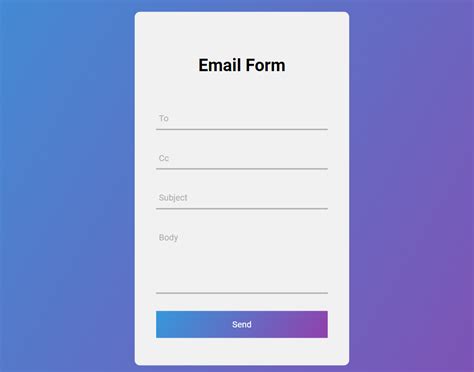 Email Form Template 4 – User Experience Design & Technology