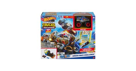 Hot Wheels Monster Trucks Entry Challenge Arena Smashers Provocarea Smash Race Mattel Okazii Ro