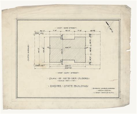 Empire State Building Dimensions Drawing at PaintingValley.com ...