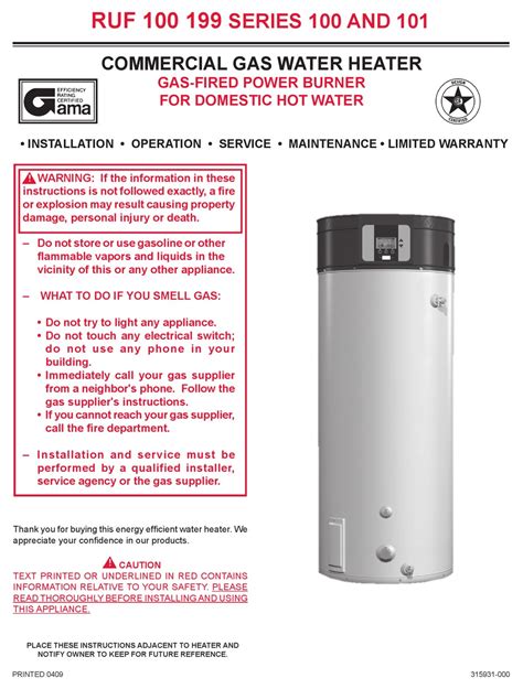 Wiring Diagram Reliance 606 Hot Water Heater Circuit Diagram