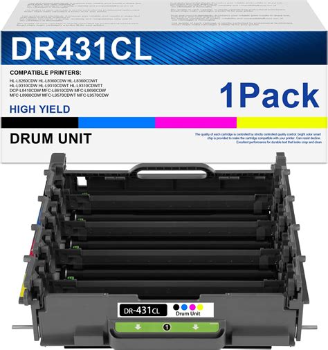 Amazon Lovpain Pack Color High Yield Dr Cl Drum Unit Dr Cl