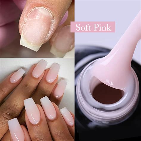 UR SUGAR 7ml Quick Extension Gel Milky White Nude Pink Construct Hard Gel Semi Permanent UV