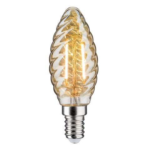 Ampoule Flamme Led E W Or Torsad E Dimmable Luminaire Fr