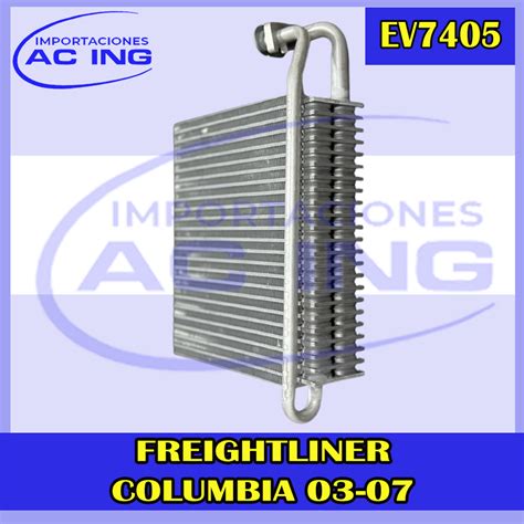 Evaporador Freightliner Columbia Ref Ev Importaciones Ac Ing